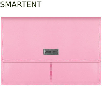 Comprar 13' 'Pink PU Protector de bolsas de eslingas de cerradura con tapa Velcro para portátil Protector de portador Fabricación en línea