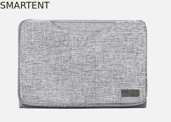 Comprar Bolso de ordenador portátil de Oxford gris con elementos de moda y diseño de costuras Fabricación en línea