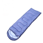 Sacos de dormir de montaña de poliéster de color azul a prueba de agua 190T para el clima frío proveedor