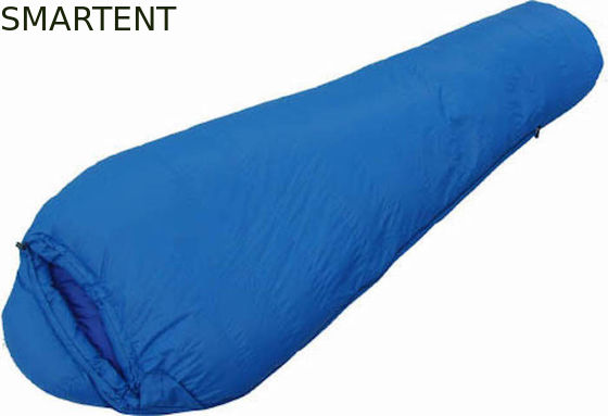 Comprar 210 * 72CM 190T de poliéster Logotipo personalizado de la momia de la montaña sacos de dormir para el clima frío Fabricación en línea