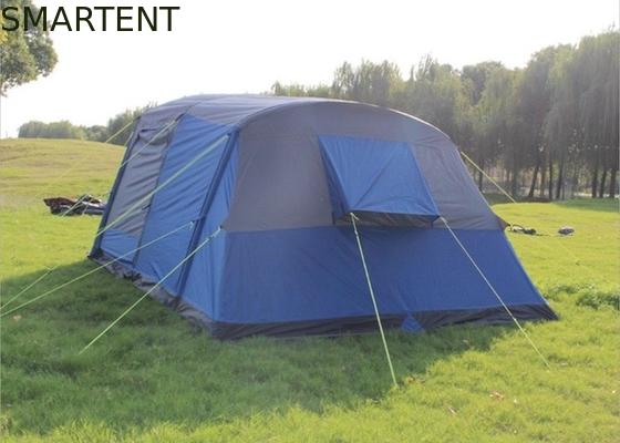 Tiendas de campamento inflables de poliéster de 190T de PU impermeable recubiertas de poliéster de alta capacidad 400*300*210CM proveedor