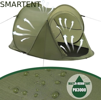 Tiendas de campamento portátiles ligeras y versátiles para 2 personas para acampar, toldos de playa y actividades al aire libre proveedor