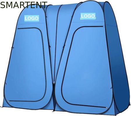 Comprar 94.5*47.2*74.8 pulgadas impermeable azul poliéster 190T Pop Up tiendas de campaña de privacidad con cobertura completa e instalación instantánea Fabricación en línea