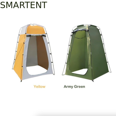 120*120*180CM Color Verde Plata Revestida Poliéster Pop Up Tienda de privacidad a prueba de agua Para eventos al aire libre en la playa proveedor