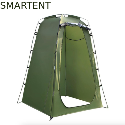 120*120*180CM Color Verde Plata Revestida Poliéster Pop Up Tienda de privacidad a prueba de agua Para eventos al aire libre en la playa proveedor