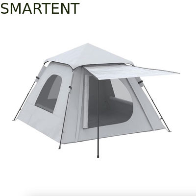 Comprar 118*118*78.75 pulgadas 2-3 Personas Impermeable Automática Pop Up Camping Tent con postes de fibra de vidrio y ventanas de malla Fabricación en línea