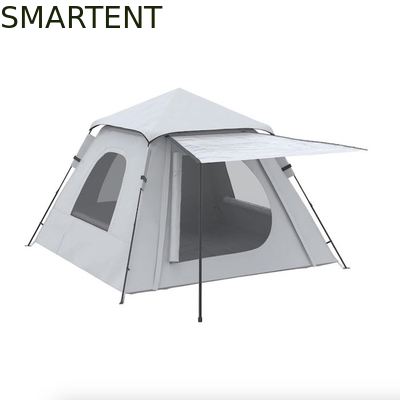 118*118*78.75 pulgadas 2-3 Personas Impermeable Automática Pop Up Camping Tent con postes de fibra de vidrio y ventanas de malla proveedor