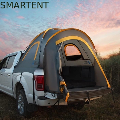 En el exterior 2.17*1.60*1.70M Gris PU2000 Poliéster impermeable 2Person Pickup Camping Tent con palo de fibra de vidrio proveedor