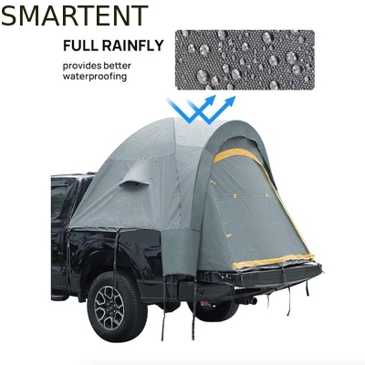 En el exterior 2.17*1.60*1.70M Gris PU2000 Poliéster impermeable 2Person Pickup Camping Tent con palo de fibra de vidrio proveedor