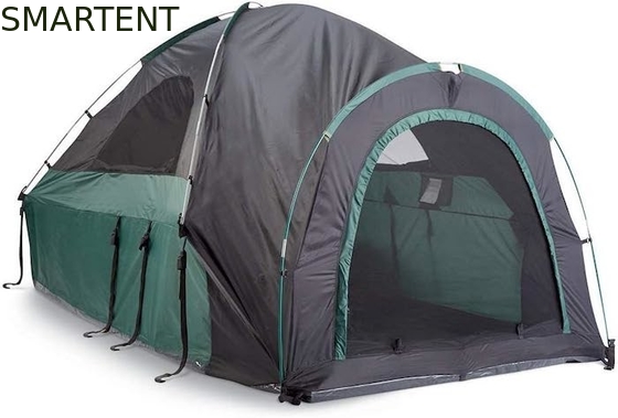 2-persona al aire libre rápida configuración de doble color impermeable de poliéster camioneta de acampada tienda de campaña con postes de fibra de vidrio proveedor