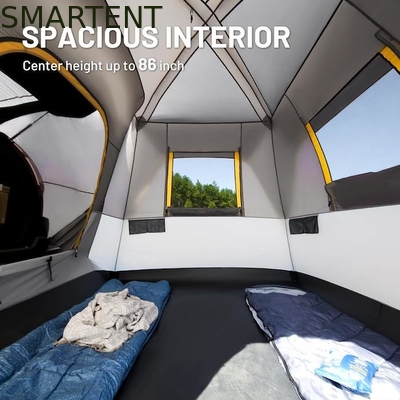 Exterior 3.05*2.44*2.18M Fácil de configurar Khaki poliéster de fibra de vidrio SUV tienda de campamento con protección UV y suelo impermeable proveedor