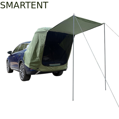 200*120*240CM Ejército Verde Impermeable Revestido de Plata Poliéster 210D SUV tienda de campamento Instalación fácil para 2 personas Protección UV proveedor