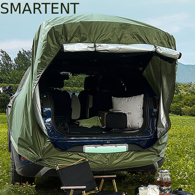 200*120*240CM Ejército Verde Impermeable Revestido de Plata Poliéster 210D SUV tienda de campamento Instalación fácil para 2 personas Protección UV proveedor
