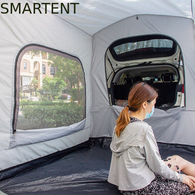 Exterior 260*180*190CM Color gris impermeable PU2000MM Revestido de poliéster 210D fácil de configurar fuera de la carretera vehículo refugio de campamento proveedor