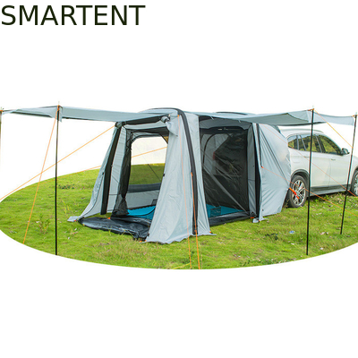 149.6*70.8*70.8 pulgadas Grigio Impermeable PU2000MM Revestido de poliéster 210D espaciosa carpa de acampada SUV con protección UV proveedor