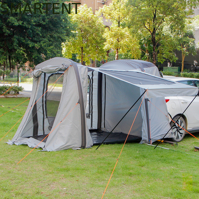 149.6*70.8*70.8 pulgadas Grigio Impermeable PU2000MM Revestido de poliéster 210D espaciosa carpa de acampada SUV con protección UV proveedor