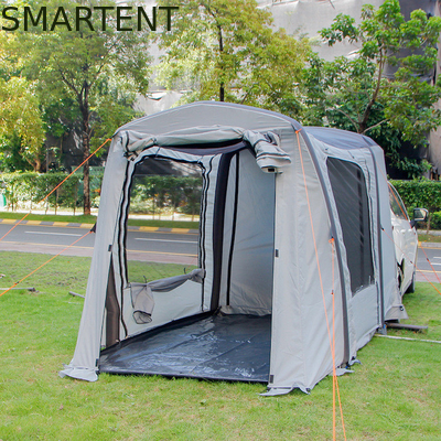 149.6*70.8*70.8 pulgadas Grigio Impermeable PU2000MM Revestido de poliéster 210D espaciosa carpa de acampada SUV con protección UV proveedor