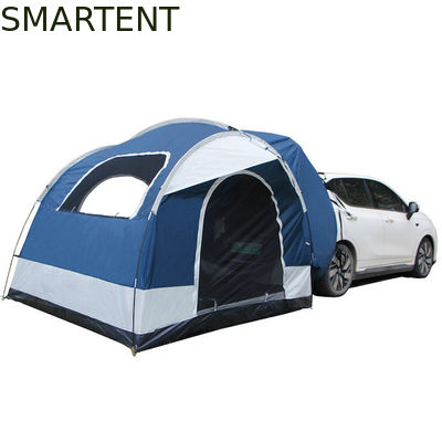 Comprar 250*250*200CM PU2000MM Revestido de poliéster 210D 2 puertas SUV tienda de campamento con postes de fibra de vidrio y ventanas de malla Fabricación en línea