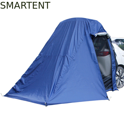 245*200*220CM para 2 personas Poliéster revestido de plata azul 190T Vehículo utilitario deportivo Tienda de campamento a prueba de agua proveedor