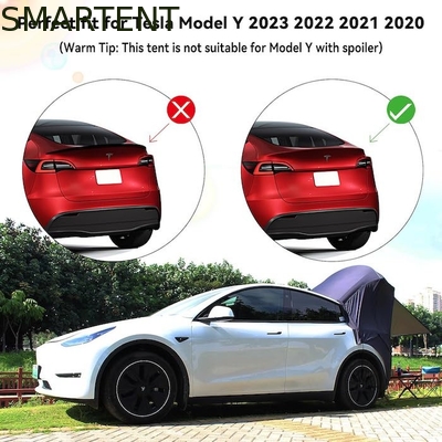 Tienda de campamento Tesla ligera de 4 temporadas de color negro impermeable plateado revestido de poliéster 210D rápida de 10 minutos de instalación proveedor
