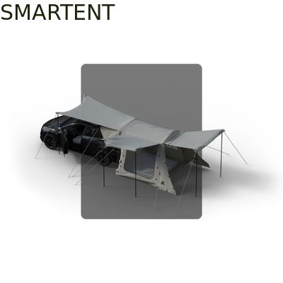 Comprar 660*290*180CM Instalación fácil Khaki 210D Ocford Inflable Tesla Camping Tienda 4 Temporada refugio con mosca de lluvia Fabricación en línea