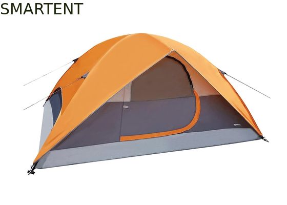 Comprar 4 personas 2.74*2.13*1.22M Ultraligero Tiendas de campaña de 3 temporadas de fibra de vidrio de aluminio o de acero Fabricación en línea