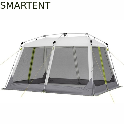 350*300*210CM Grey Waterproof Branding Custom Pop Up Camping Tents con plazo de entrega DAP y ventanilla de malla proveedor