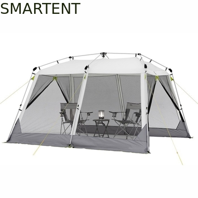 350*300*210CM Grey Waterproof Branding Custom Pop Up Camping Tents con plazo de entrega DAP y ventanilla de malla proveedor