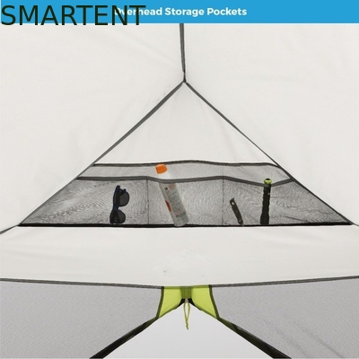 350*300*210CM Grey Waterproof Branding Custom Pop Up Camping Tents con plazo de entrega DAP y ventanilla de malla proveedor