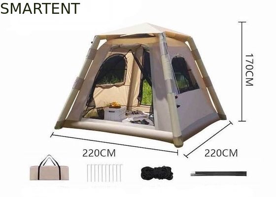Tenda de campamento inflable para 2-4 personas proveedor