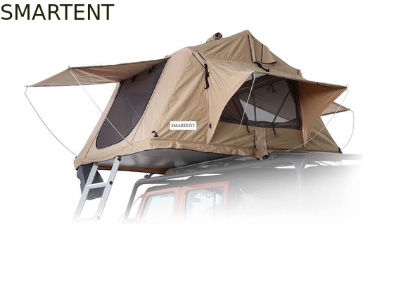 2 ~ 4 personas impermeable 600D de trabajo pesado Rip Stop Poliéster Techo de la tienda de campaña superior con rápida 15 minutos de configuración y protección UV proveedor