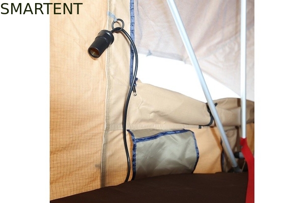 2 ~ 4 personas impermeable 600D de trabajo pesado Rip Stop Poliéster Techo de la tienda de campaña superior con rápida 15 minutos de configuración y protección UV proveedor