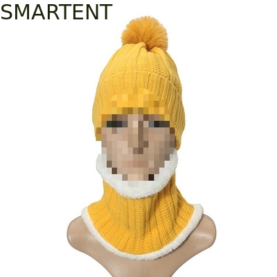 Outdoor Eco Friendly Rpet 2Pcs Set Kids Beanie Collar Calentador Apoyo de marca renovable Comercio justo personalizado proveedor