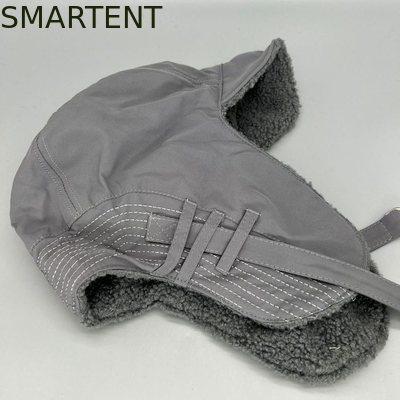 Accesorios ecológicos para exteriores sin crueldad OEM sombrero de nieve RPET negro para invierno proveedor