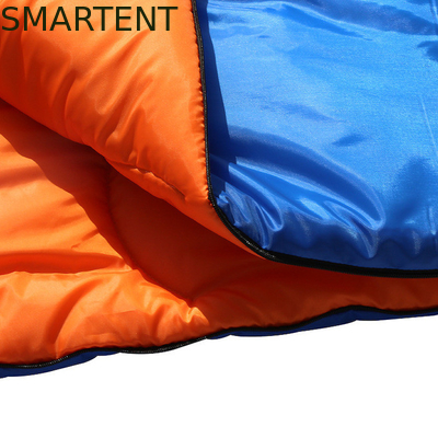 Envase de franela marrón rectangular envase de polipaño marrón de montaña bolsas de dormir para uso único proveedor