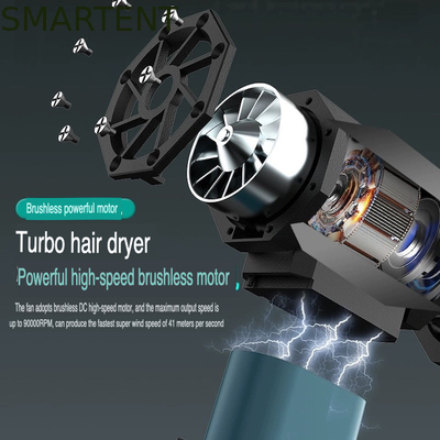 Negro 90000rpm 4000mah Pocket Violent Turbo Fan para acampar al aire libre fresco proveedor