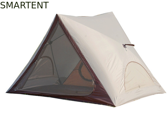 Tienda de campaña emergente para acampada, playa y exterior, impermeable, portátil, 150X200X130CM, con revestimiento de PU2000MM, diseño triangular de poliéster 210T, apertura rápida y totalmente automática. proveedor