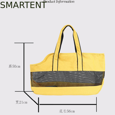 Bolsa de viaje suave de tela para mascotas, adecuada para perros/gatos/conejos, tu compañera de viaje definitiva proveedor