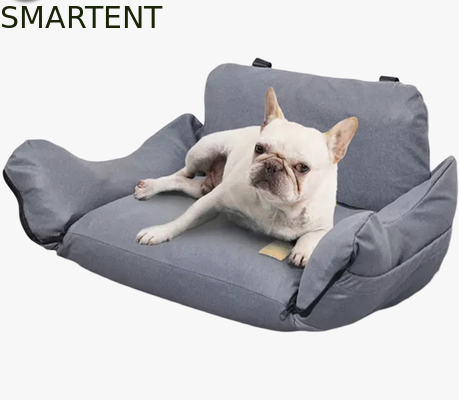 42*49*30CM Cute suministros para mascotas gris Bolso de aire multifuncional para automóviles Nido de mascotas conveniente para viajar Bolso para mascotas de gato y perro proveedor
