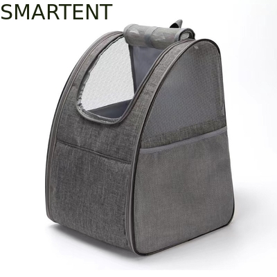34*28*42CM Gris Mochila plegable para mascotas Tejido suave Mochila bonita para gatitas Estilo lindo / divertido / juguetón Para perfecto proveedor