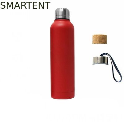Comprar Botellas de agua de color rojo de acero inoxidable 304 para actividades al aire libre Fabricación en línea