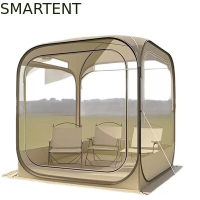 Comprar Tienda de sol portátil de apertura rápida para exteriores, transparente, 130*130*175 cm, para ver eventos deportivos Fabricación en línea