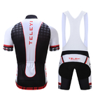 Trajes cortos de secado rápido de ciclo de ciclo de los accesorios de la bici del jersey del traje del poliéster proveedor