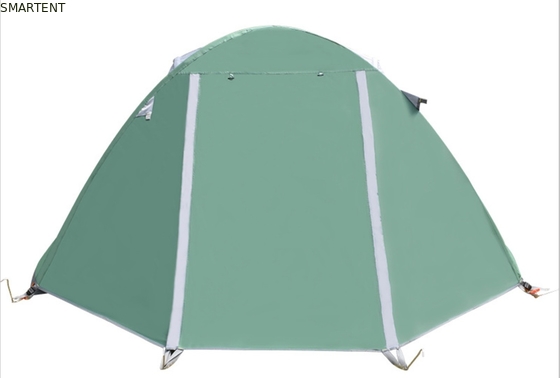 150*210*120cm Impermeable Naranja 210D Poliéster Ripstop Revestido PU3500+ Tiendas de campaña al aire libre Apta para 2 ~ 3 personas proveedor