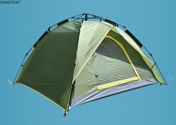 Tiendas de campaña al aire libre Diseño de moda multifuncional automático de fibra de vidrio confortable dosel protector solar e impermeable para 3-4 personas proveedor