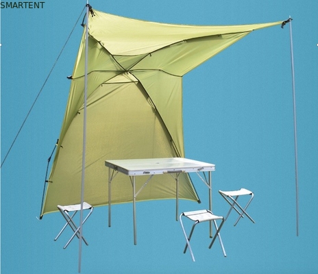 Tiendas de campaña al aire libre Diseño de moda multifuncional automático de fibra de vidrio confortable dosel protector solar e impermeable para 3-4 personas proveedor