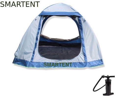 Comprar Azul inflable los 210X210X150cm de la tienda de la bóveda del aire de las tiendas al aire libre inflables de TPU poste Fabricación en línea