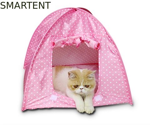 Comprar Prenda impermeable colorida ligera Cat Tent Cute Pet Supplies del poliéster los 43x43x41cm Fabricación en línea