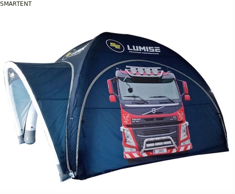 Tienda de campamento de oxford portátil TPU X inflable 5MX5M con dosel personalizado proveedor