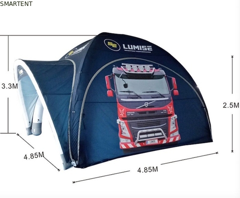 Tienda de campamento de oxford portátil TPU X inflable 5MX5M con dosel personalizado proveedor